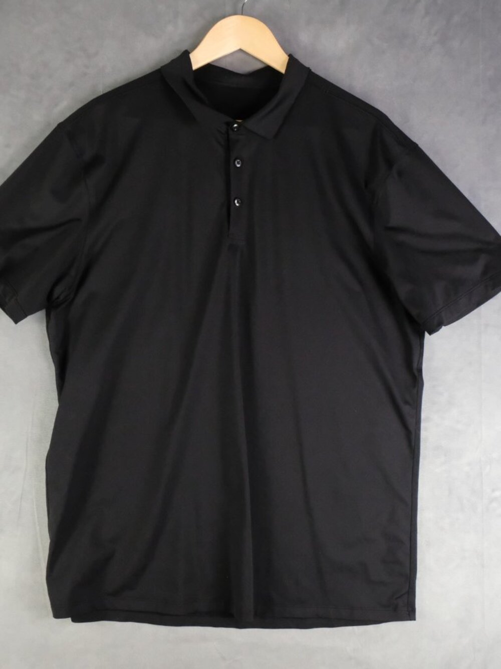 lululemon athletica Black Men’s Polo Shirt